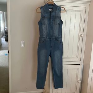 Denim jumpsuit